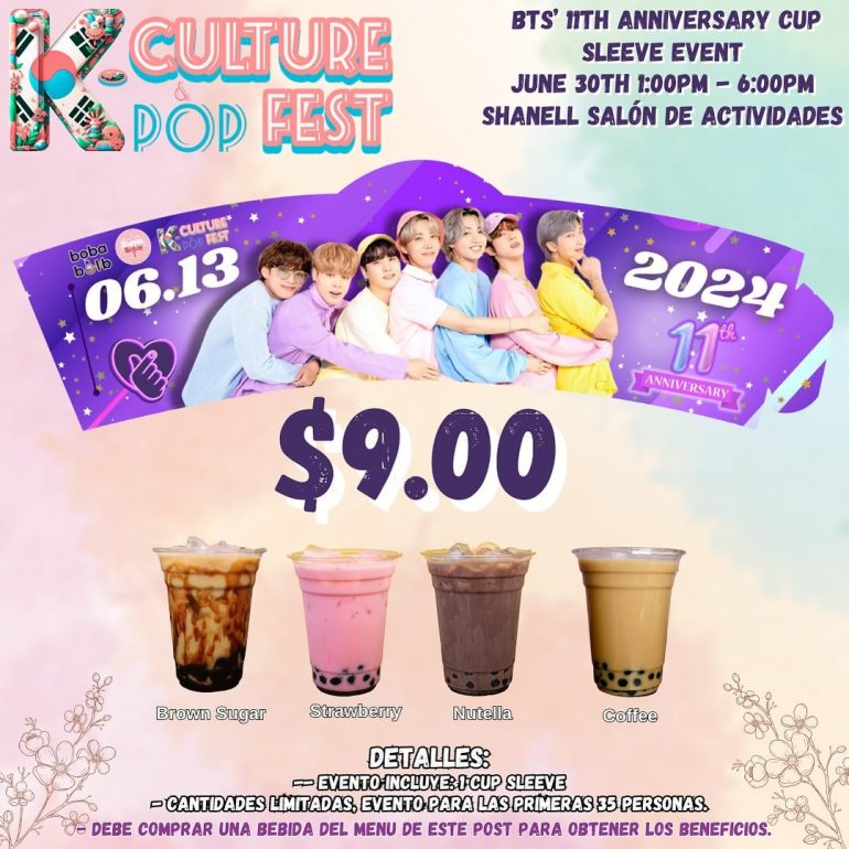 BTS Cup Sleeve